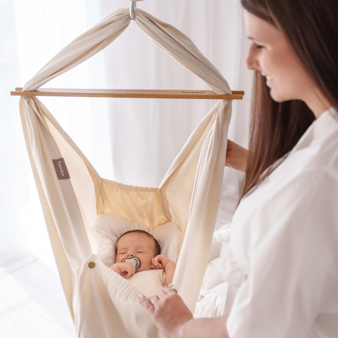 Ako zavesiť homba baby závesnú kolísku?