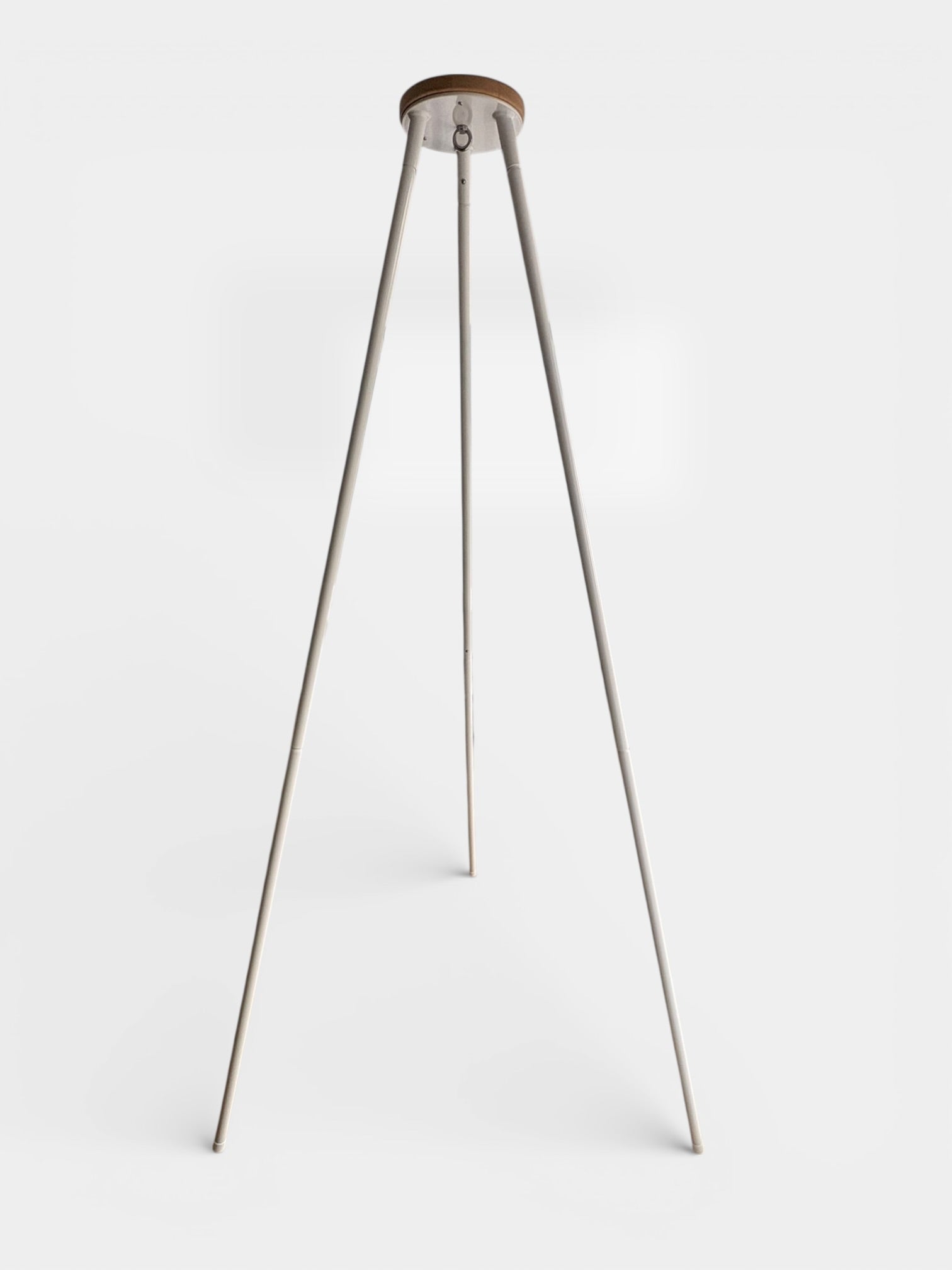 Homba Baby Ständer Dreifuß aus Metall, weiß (Tragkraft 25 kg)