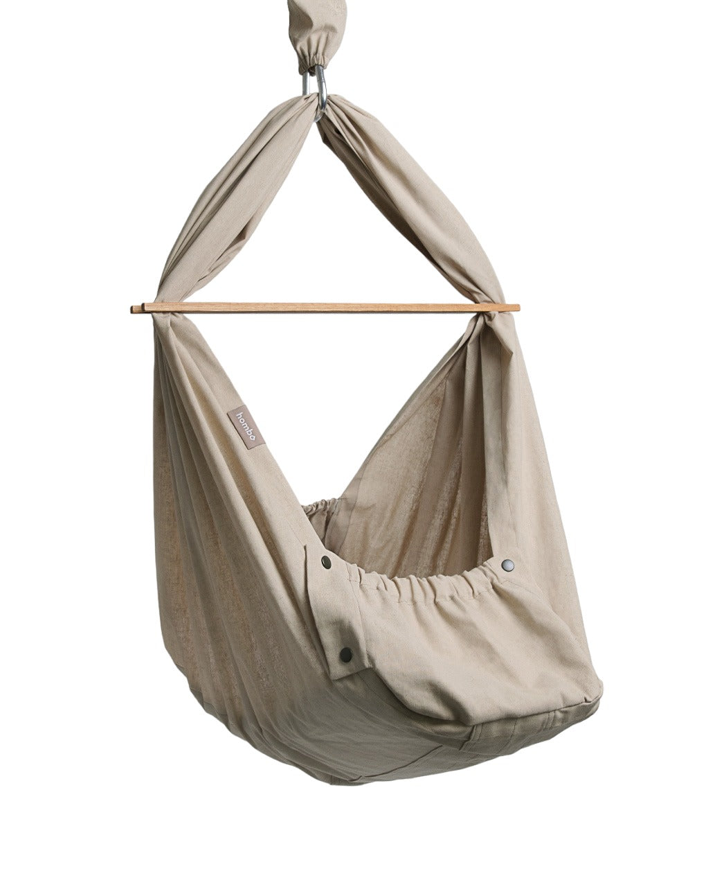 Hanging Baby Cradle  Natural Linen - Swingy Nest