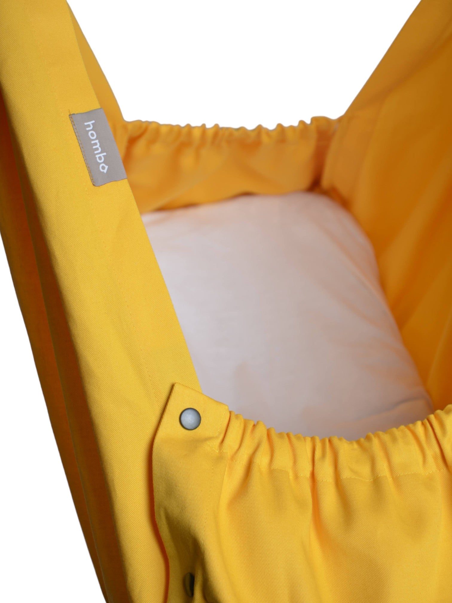 homba® baby hanging cradle cotton yellow