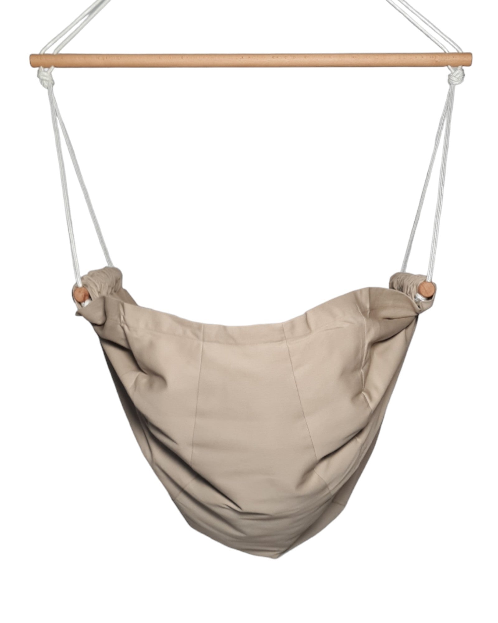 homba® zen mini hanging chair cotton beige (2-10 years)