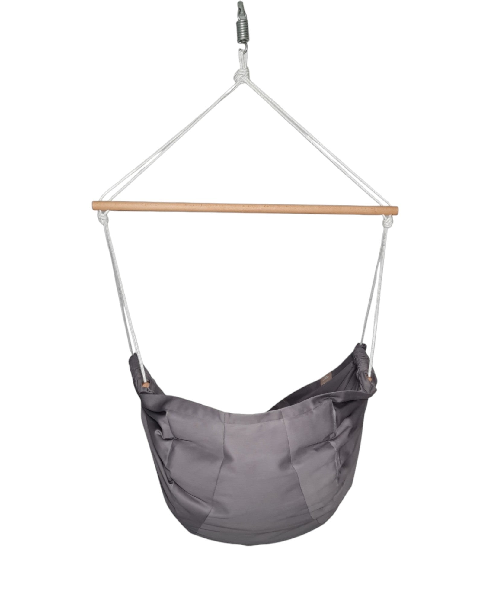 homba® zen hanging chair cotton grey