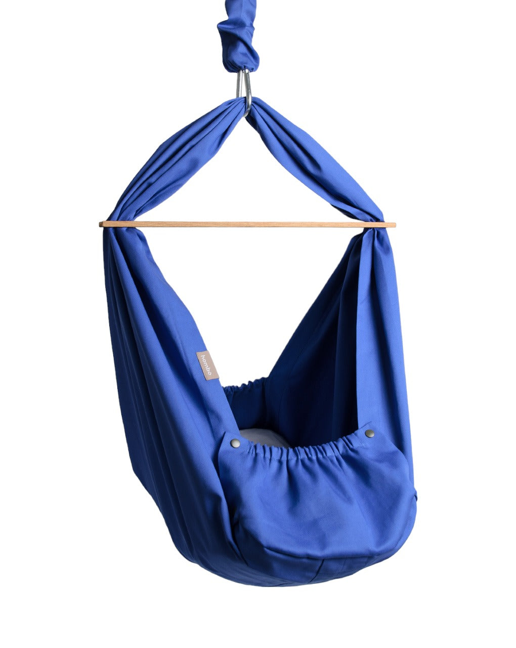 homba® baby hanging cradle cotton blue