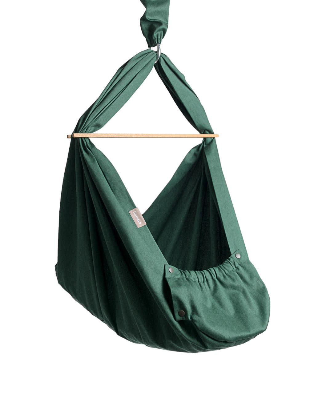 homba® baby hanging cradle cotton green